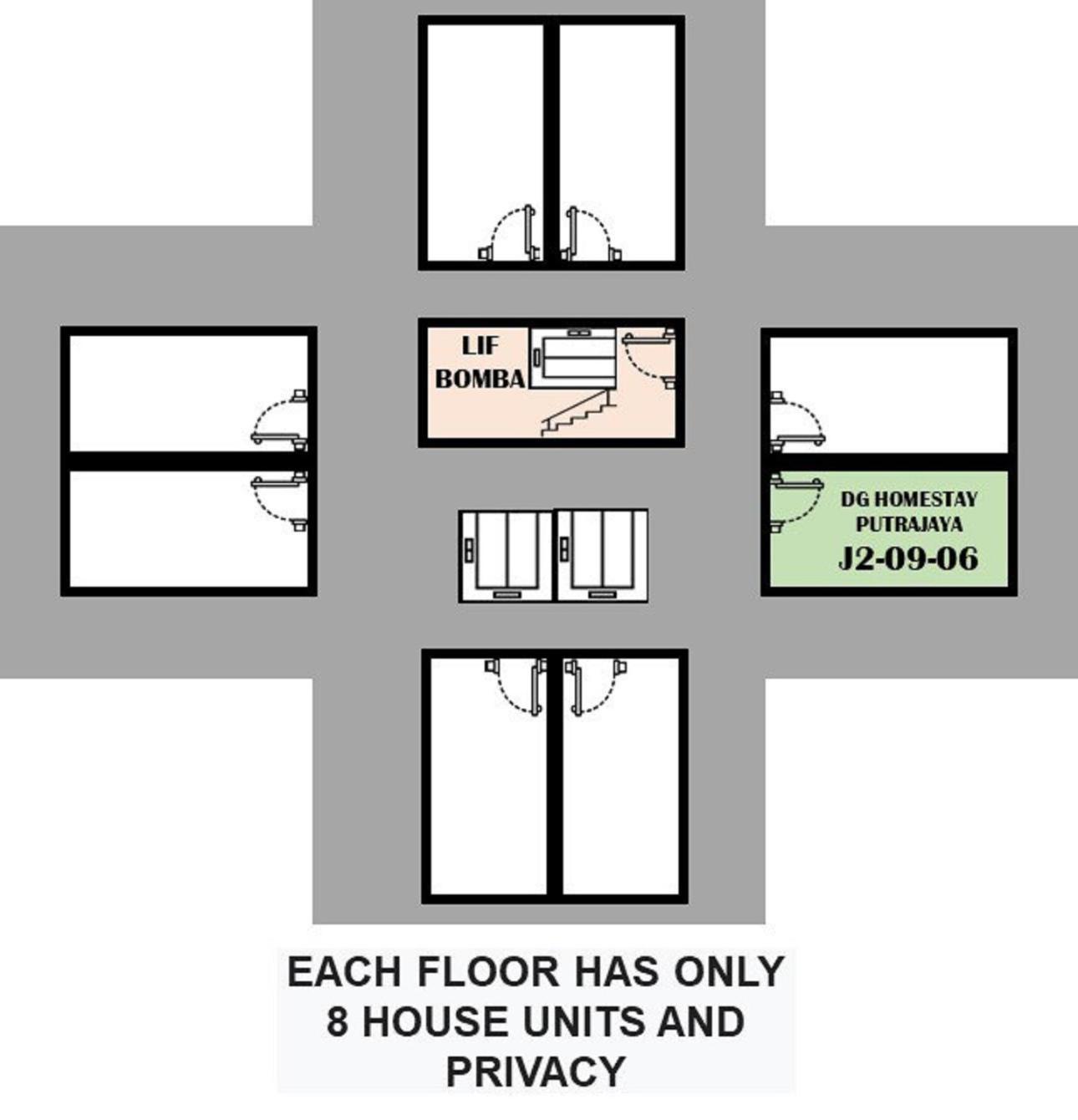 Dg Homestaymuslim Putrajaya - Near Alamanda מראה חיצוני תמונה